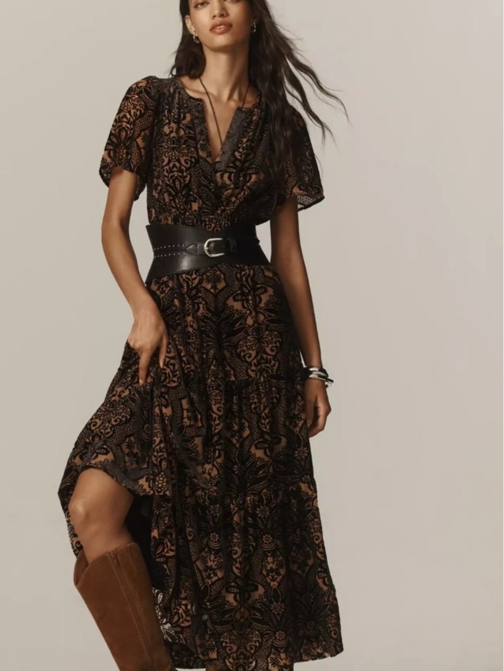 Anthropologie Somerset Maxi Dress